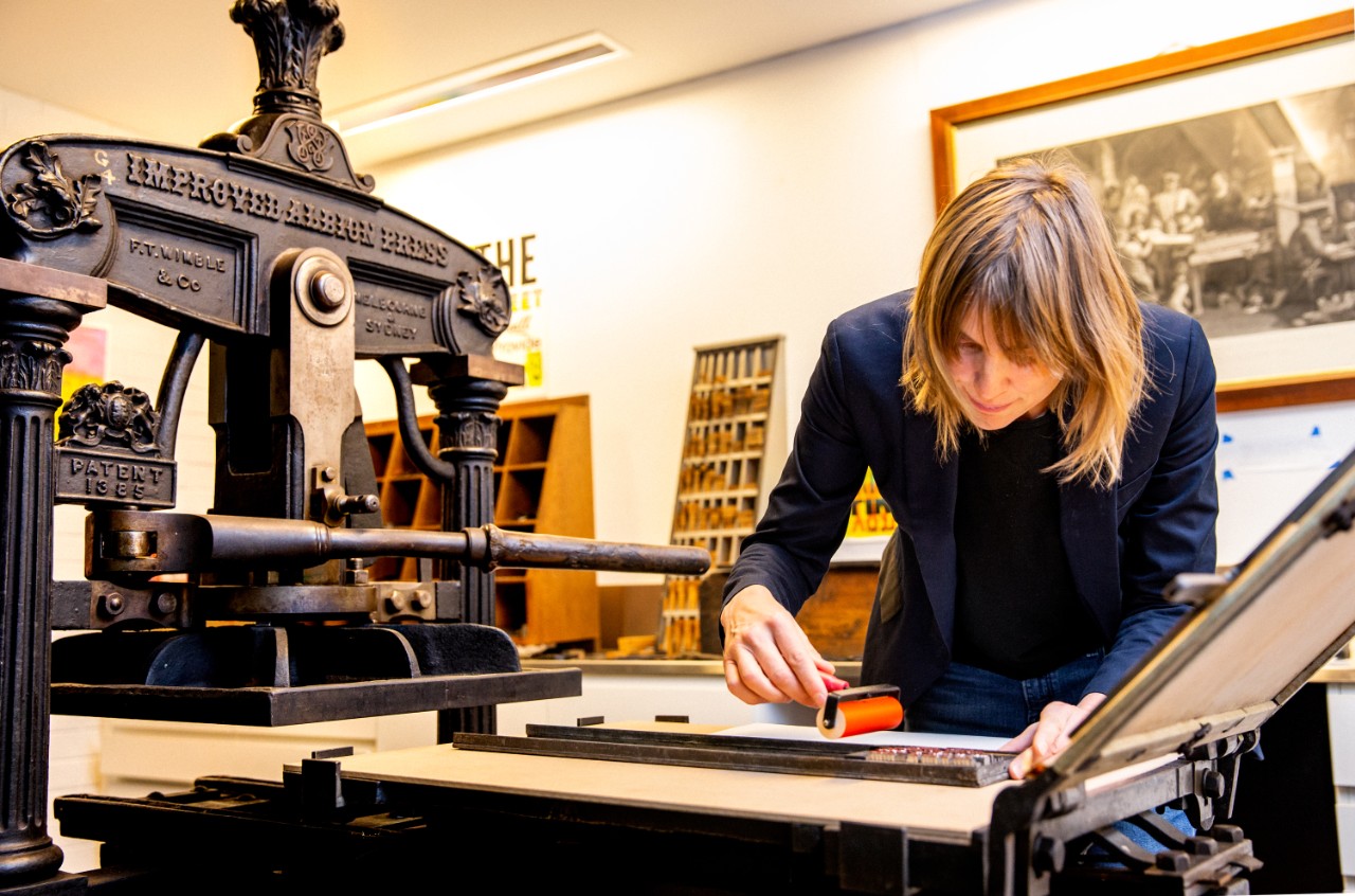 Wendy Murray, 2018 inaugural Printer in Residence