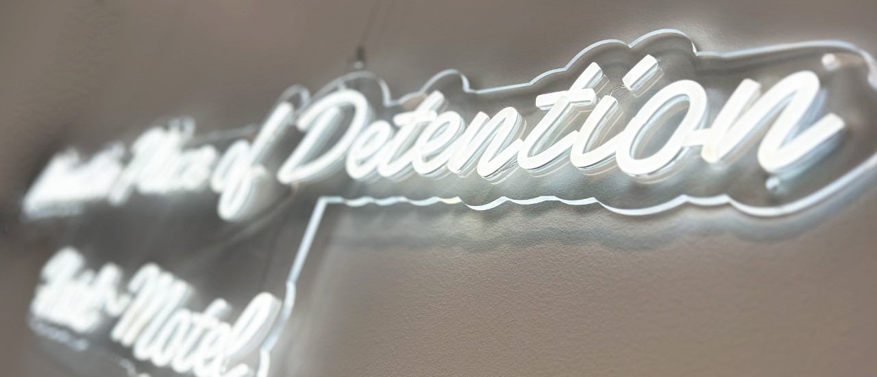 Carolyn McKay's artwork Floating between Couches and Motels