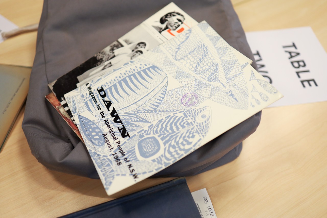 Copies of Dawn magazine from the Library's Rare Books and Special Collections