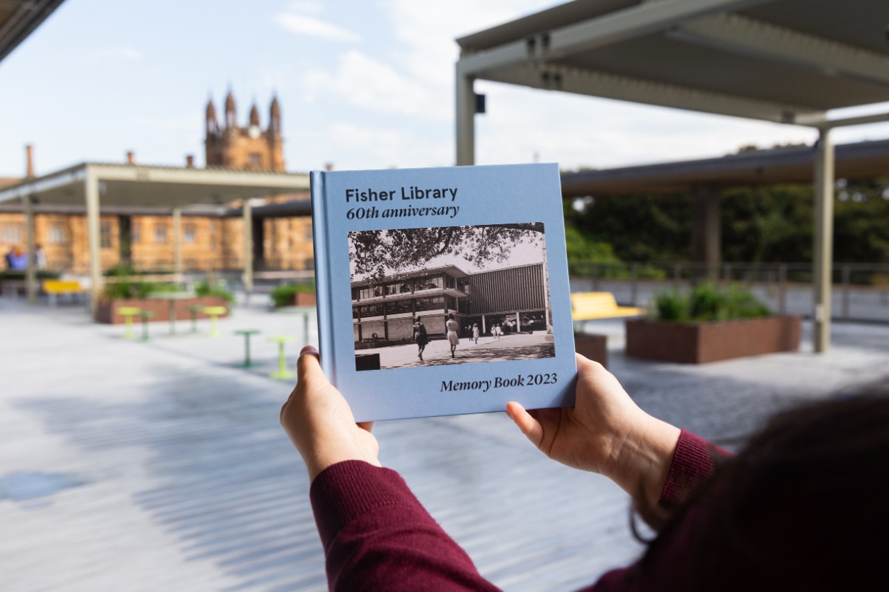 Fisher Library 60th anniversary memory book