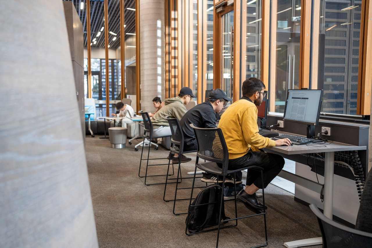 Students Studying
