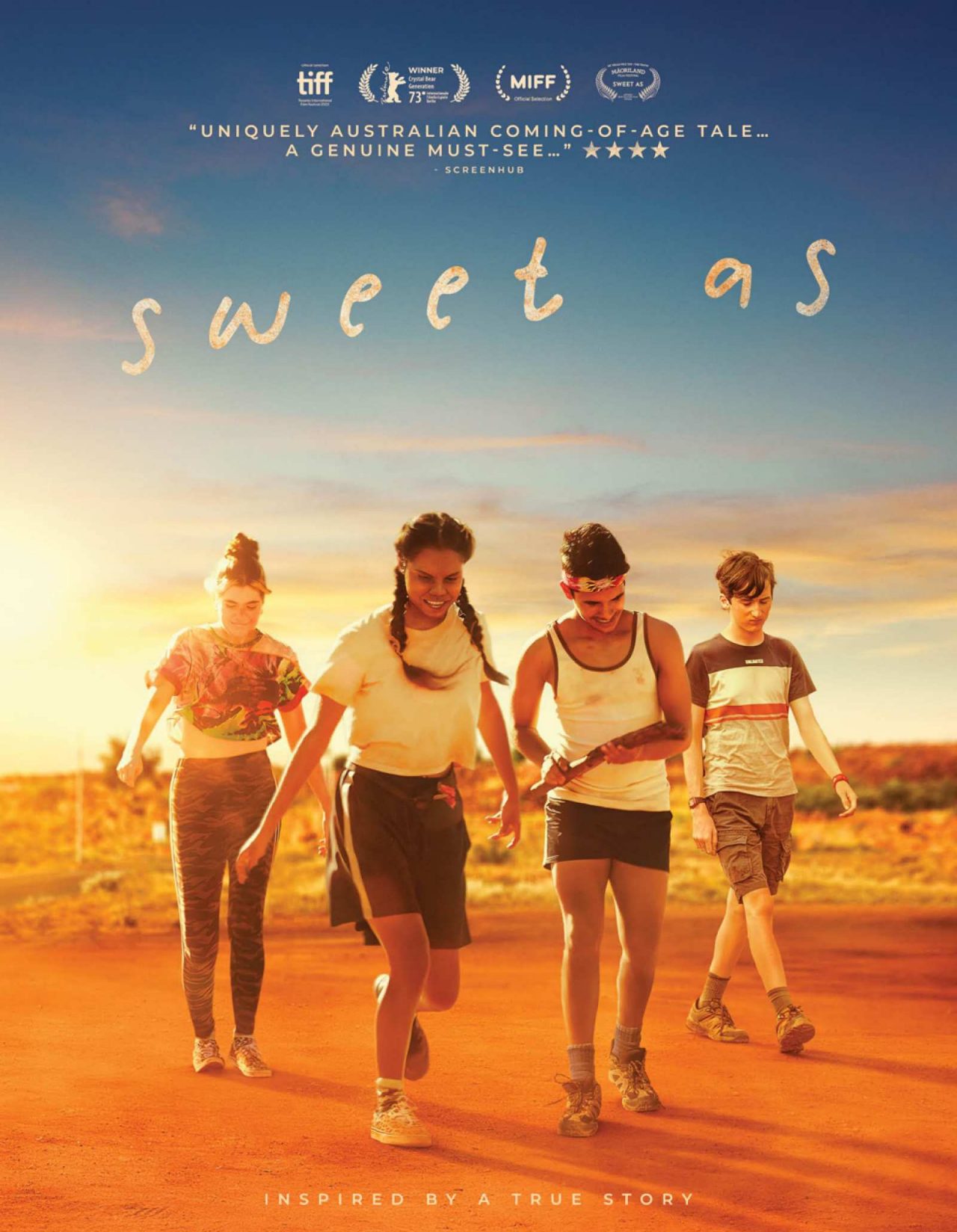 Sweet As promotional poster 