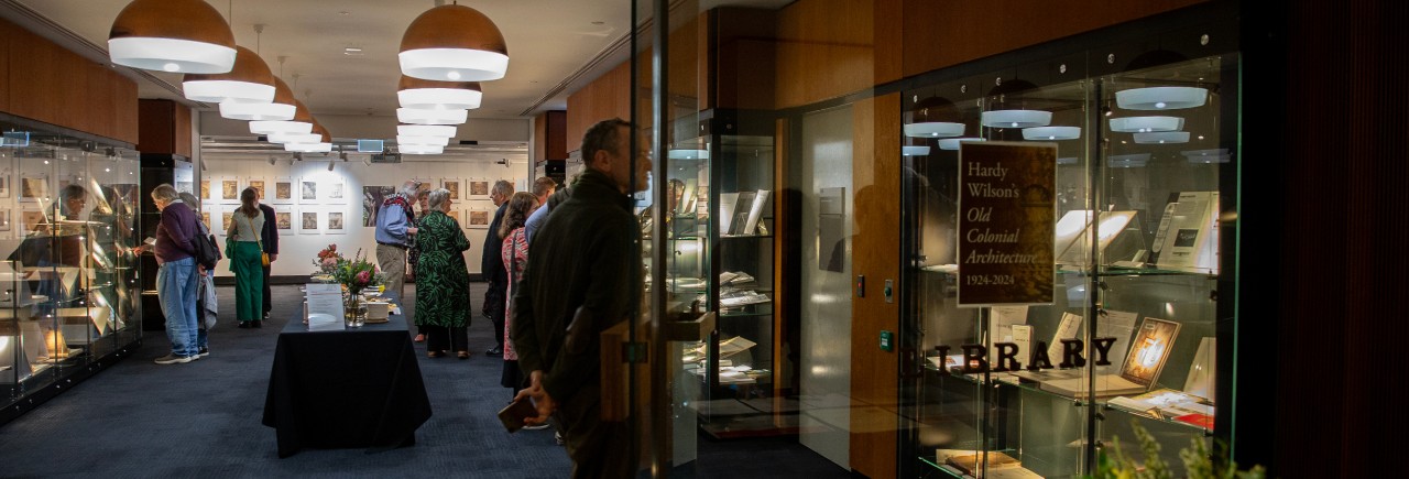 Hardy Wilson exhibition opening event