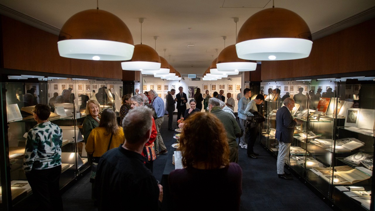 Hardy Wilson exhibition opening event