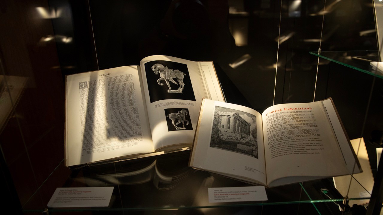 Hardy Wilson exhibition opening event