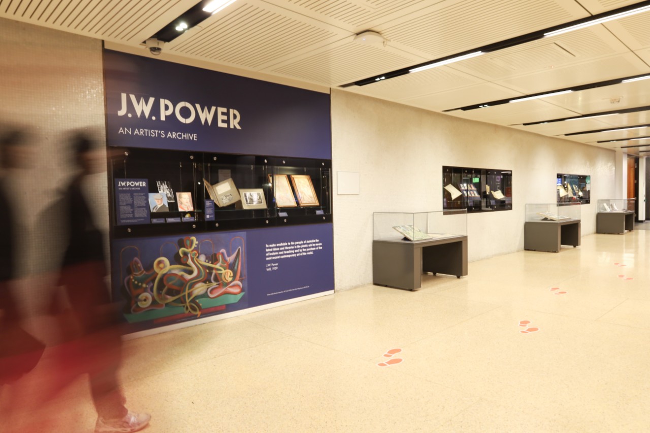 J.W. Power: An Artist's Archive exhibition