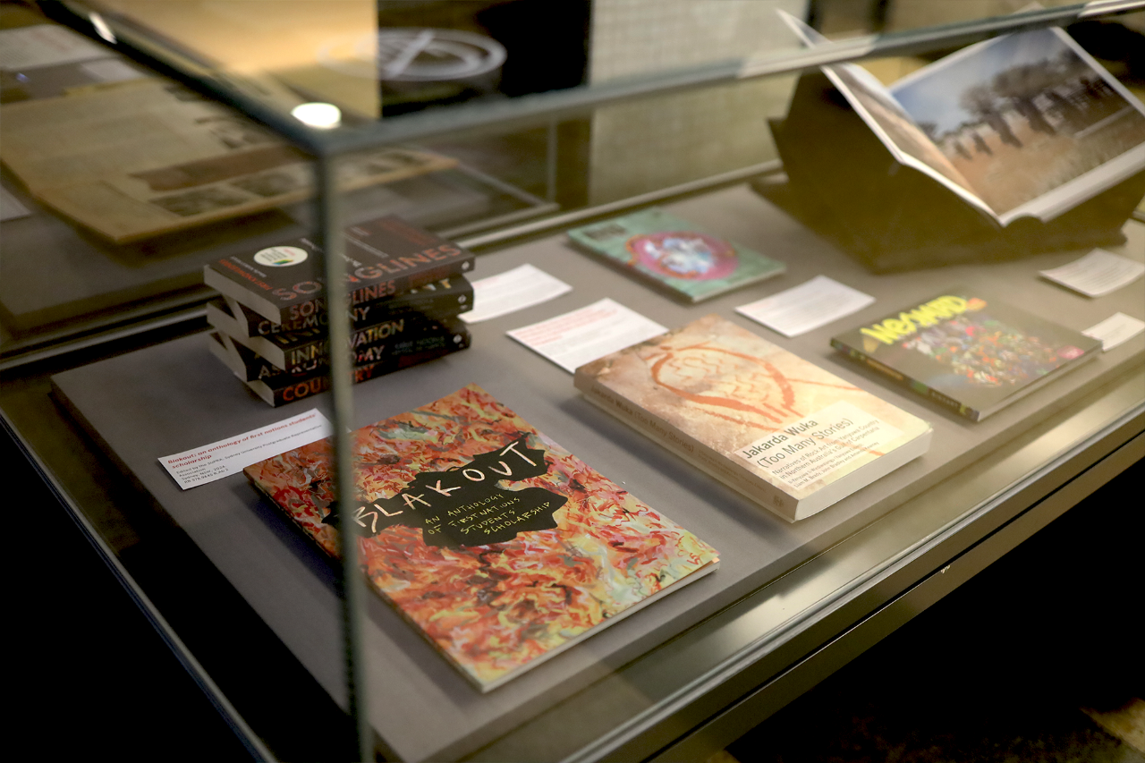 Students making zines