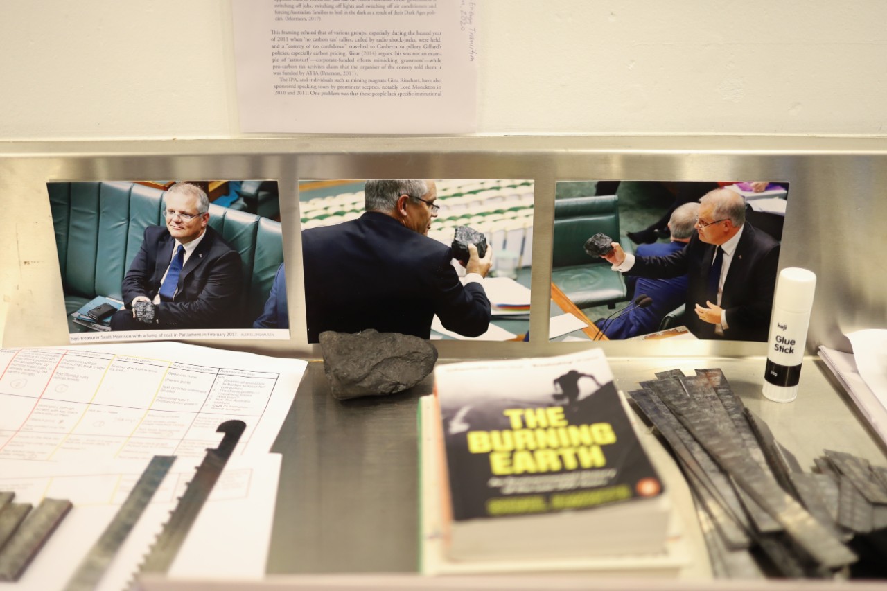 Work area in the Print Studio