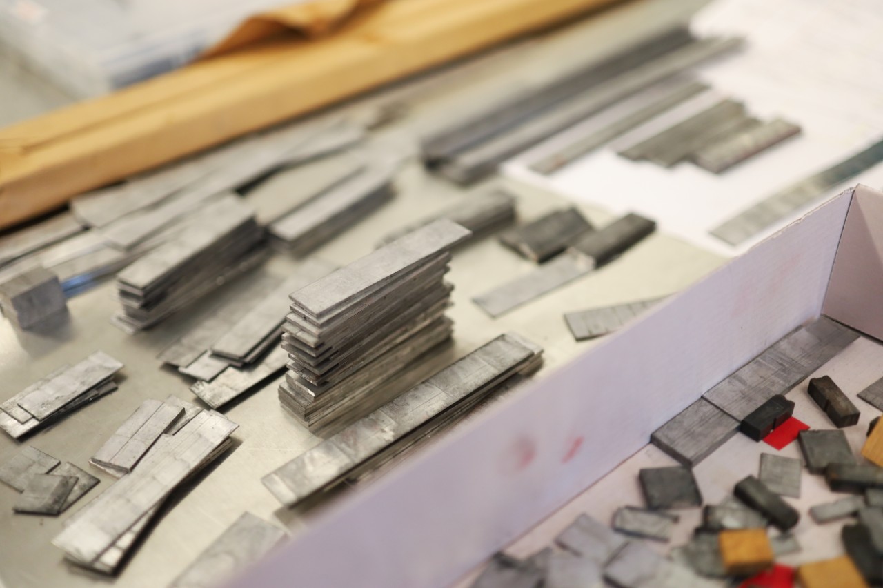 Work area in the Print Studio