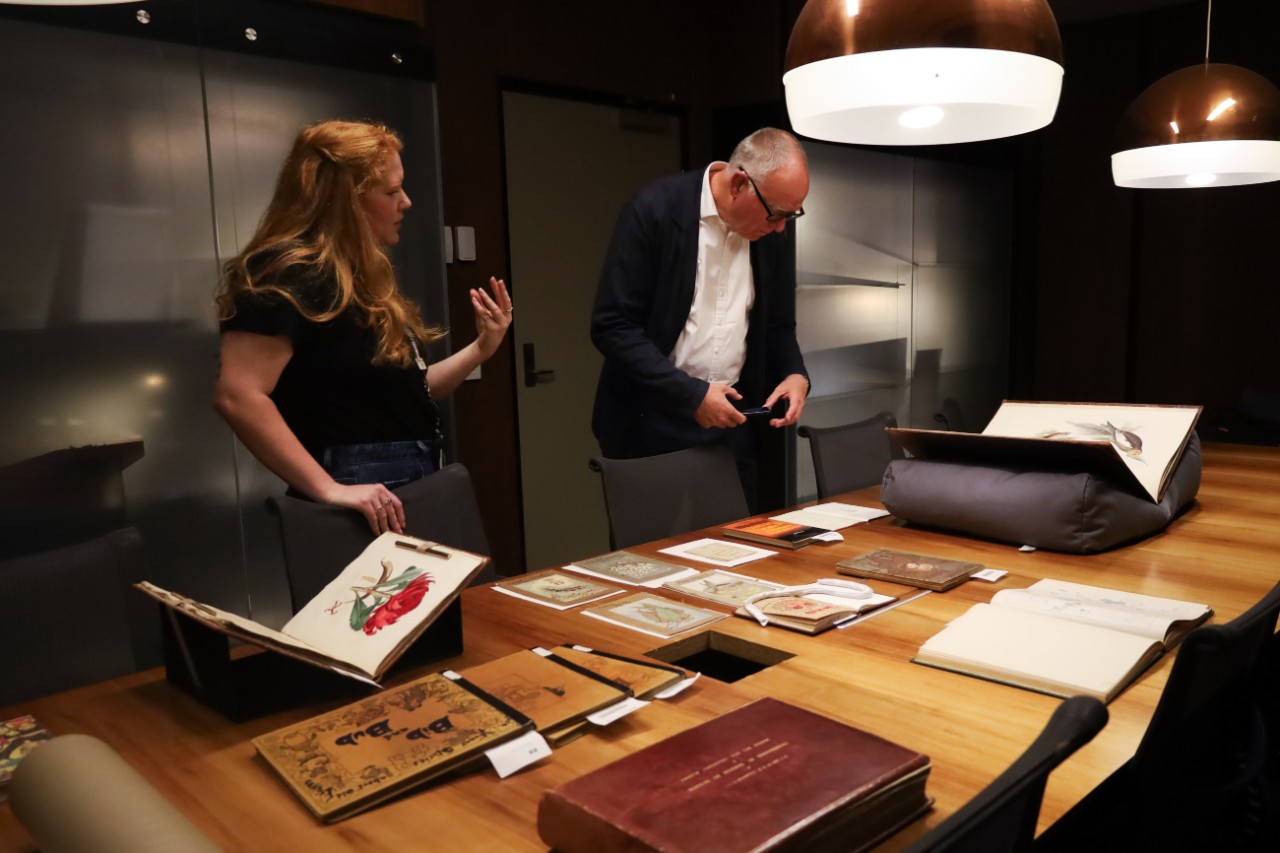 Pippa Herden and Richard Ovenden