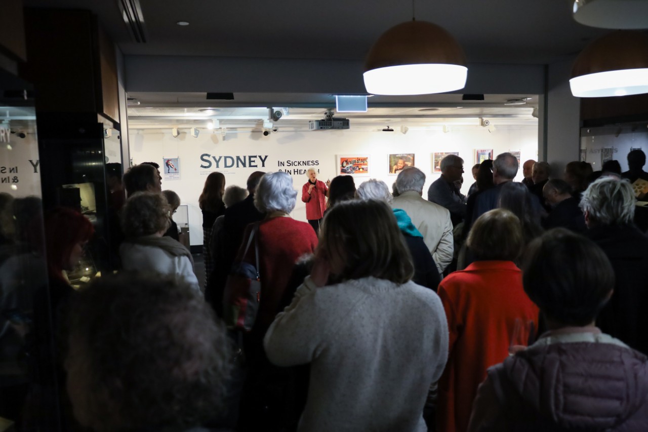 Exhibition opening of 'Sydney: In Sickness & In Health'