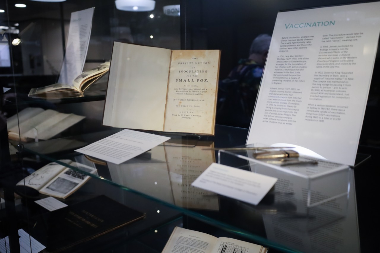 Installation view of the 'Sydney: In Sickness & In Health'