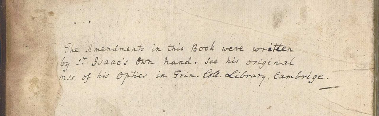 Newton's Philosophiae Naturalis Principia Mathematica